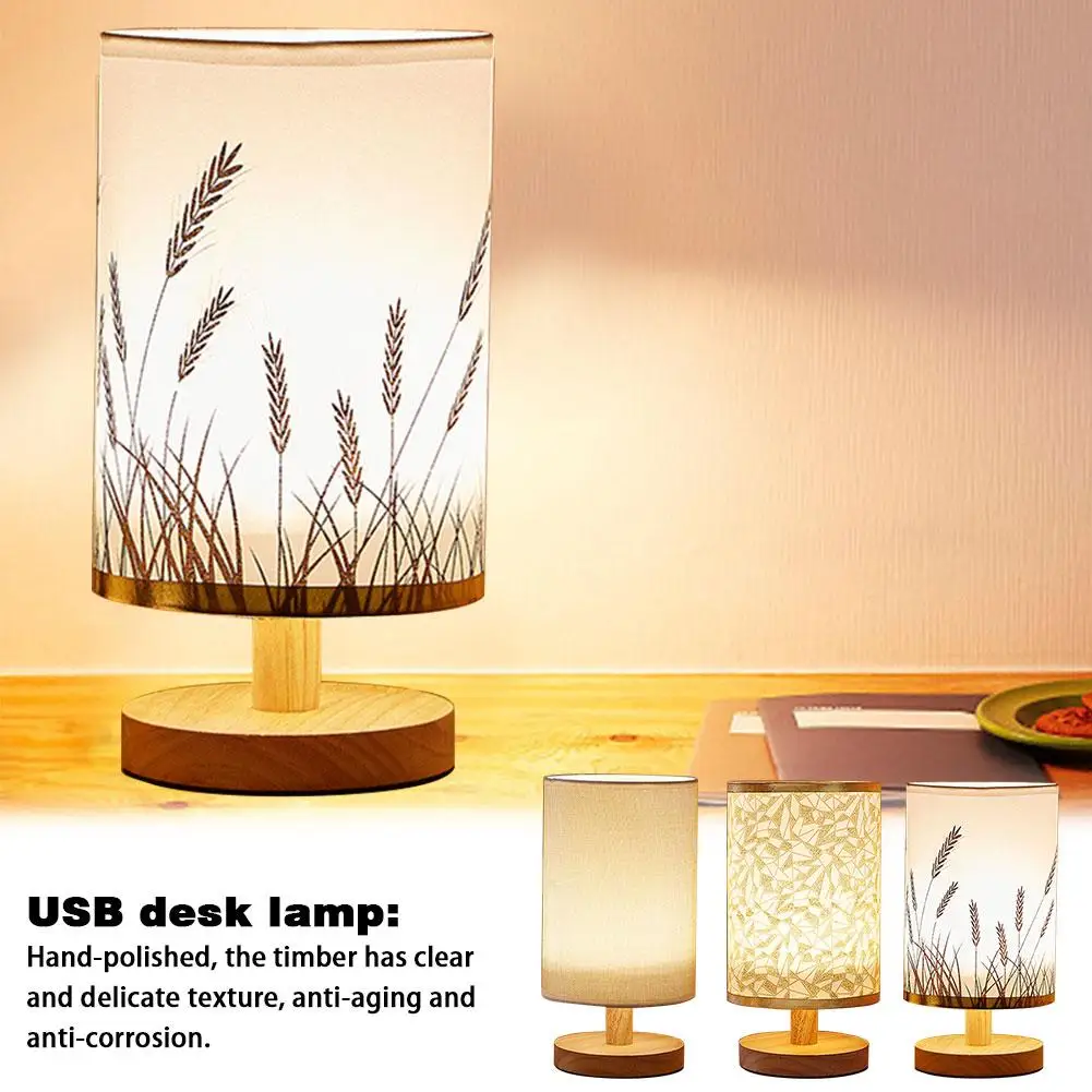 3 Вт 5 В скандинавский стиль светодиодный Настольный светильник теплый зарядка