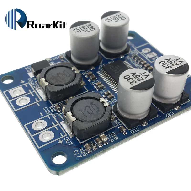 TPA3118 PBTL моно плата цифрового усилителя 1X60W 12В 24В модуль мощности|digital amplifier board|power