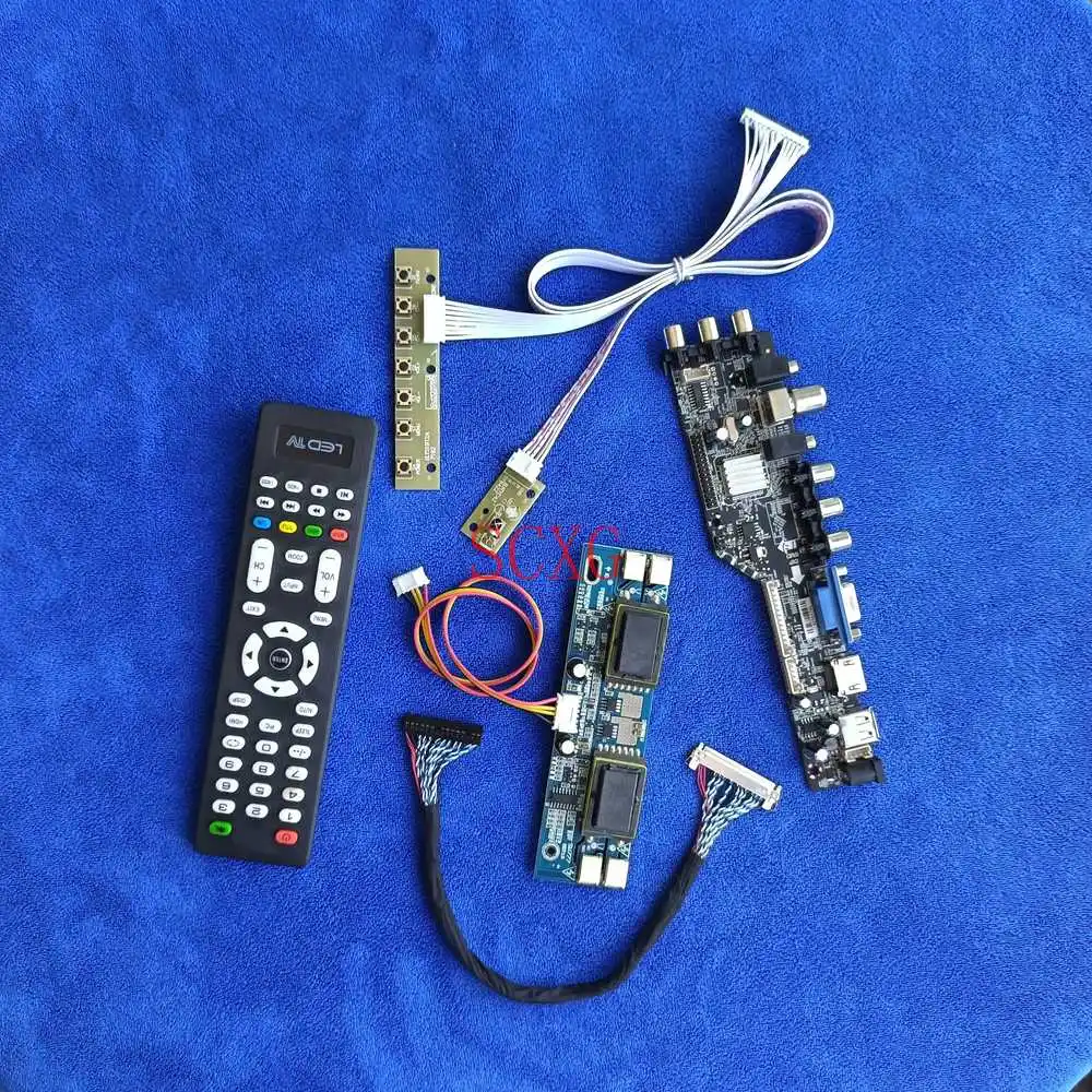 Плата привода с цифровым сигналом для M240HW01 V0/V2/V4/V5 DVB 1920*1080 4-CCFL 30-контактный LVDS