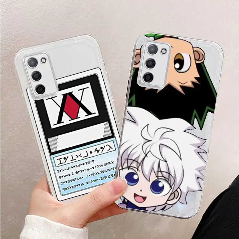 

Hunter X hunter Phone Case Transparent For oppo R17 R15 R11 R9 F11 A32 A39 K7 K5 S X PRO PLUS moible bag