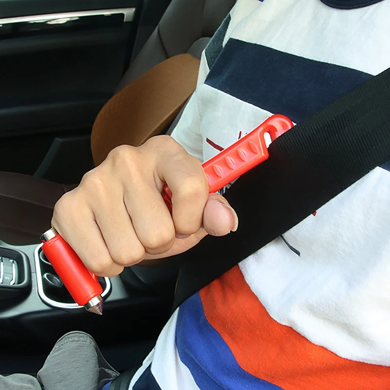 

Seat Belt Cutter Window Glass Breaker Car Rescue Tool Mini Car Safety Hammer Life Saving Escape Emergency Hammer