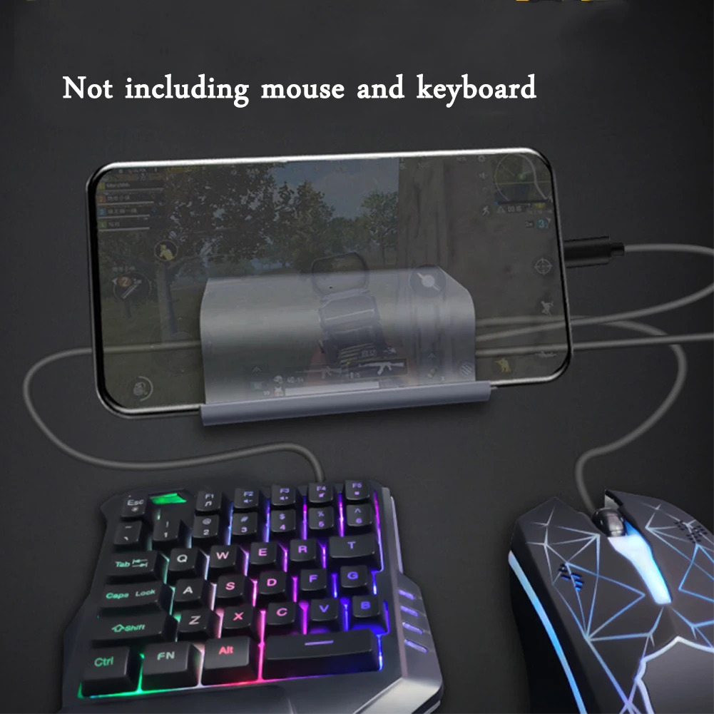 Портативный USB Bluetooth Разъем мышь Клавиатура для мобильного беспроводного