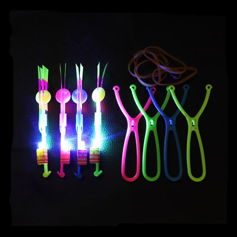 Бамбуковая Стрекоза светильник том стрельба ракета Летающий парашют небо НЛО