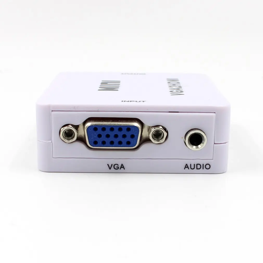 HDMI To VGA With Audio Adapter Cable HD Conversion support HDCP 1.0 / 1.1 1.2 | Электроника