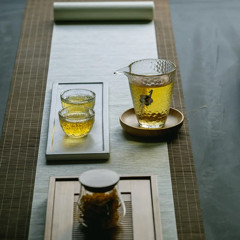 Термостойкая стеклянная кружка для чая ручной работы 170 мл чаша Cha hai Gongdao кофейная