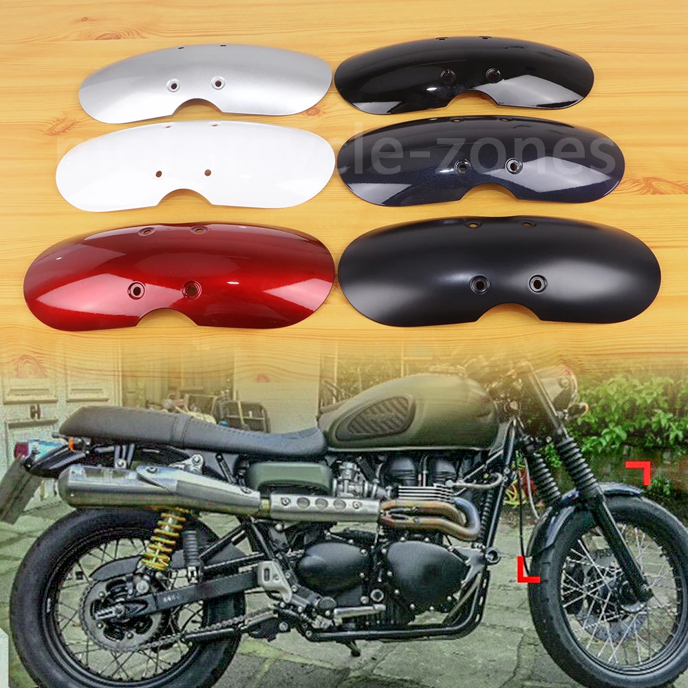 Мотоцикл короткий переднее крыло брызговик для Triumph Bonneville T100 скремблер Thruxton 900 2001