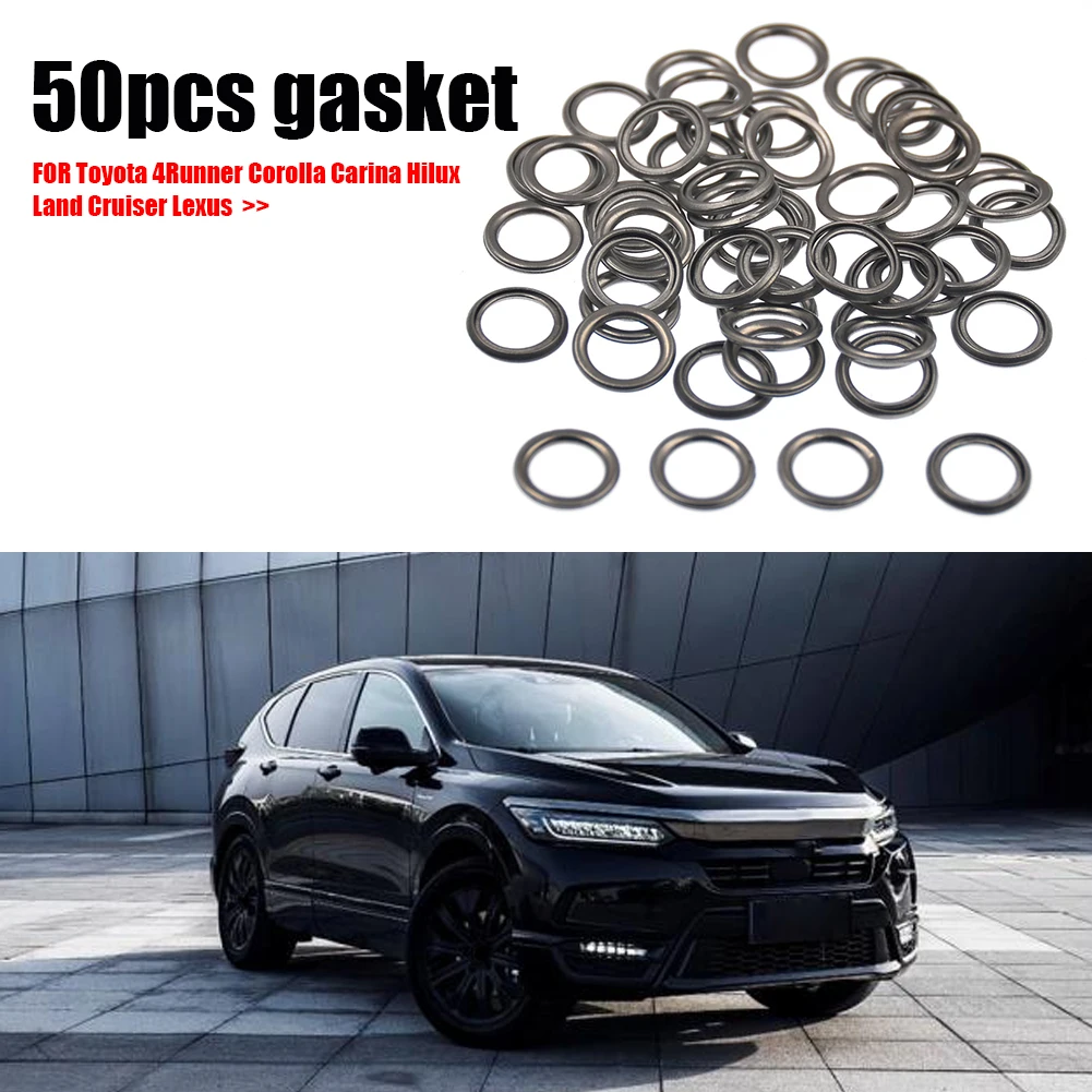 

Aluminum Engine Oil Drain Plug Crush Gasket Washers Seals for Toyota 4Runner Car Engine Auto Replacement Parts