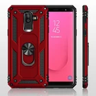 Бронированный противоударный силиконовый металлический чехол с кольцом для телефона Samsung Galaxy A32 A12 A52 A72 A02S A02S 4G 5G A530F A730F A8 plus 2018