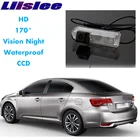 Камера LiisleeCar для TOYOTA Avensis T250, T270, 2003  2014, Высококачественная задняя камера заднего вида для PAL  NTSC  CCD с RCA