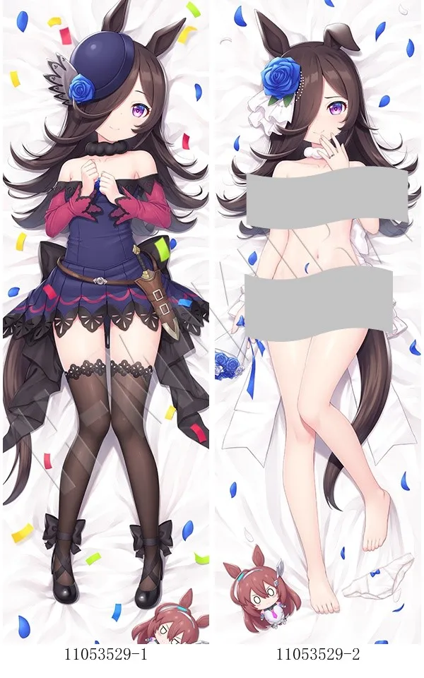 

Pretty Derby Anime Hugging Body Beddng Pillow Case Cosplay Rice Shower Dakimakura 160*50/35*55cm Cushion Cover Long Pillowcase