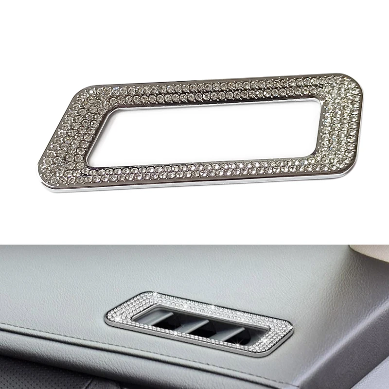 

Silver Crystal Dashboard Air Outlet Crystal Decoration For Cadillac XT5