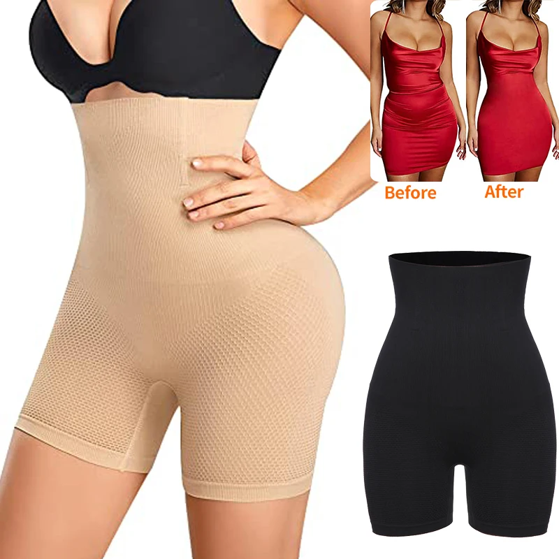 

Женские трусики с завышенной талией, модная одежда для коррекции фигуры, Утягивающее нижнее белье для похудения, нижнее белье с эффектом пу...