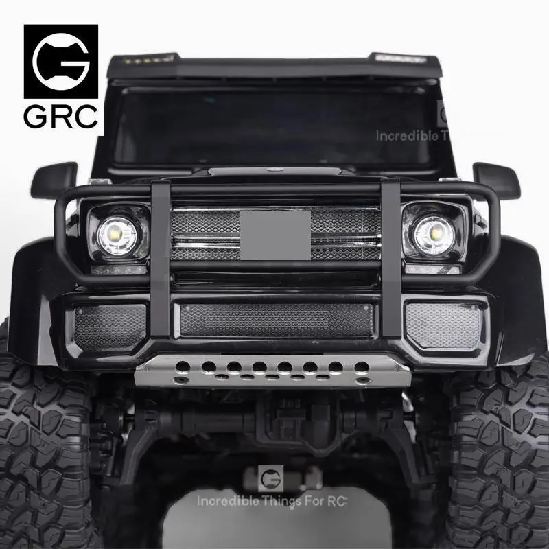 Rc Car Metal Bumper Chassis Armor Protection Skid Plate For Trax Trx-4 G500 Trx-6 G63 88096-4 Option Upgrade enlarge