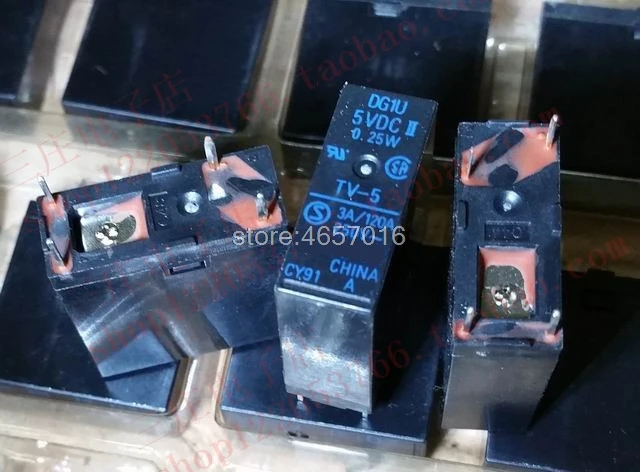 

10 шт./лот реле DG1U 5VDC 0,25 W 36F-1A-5V