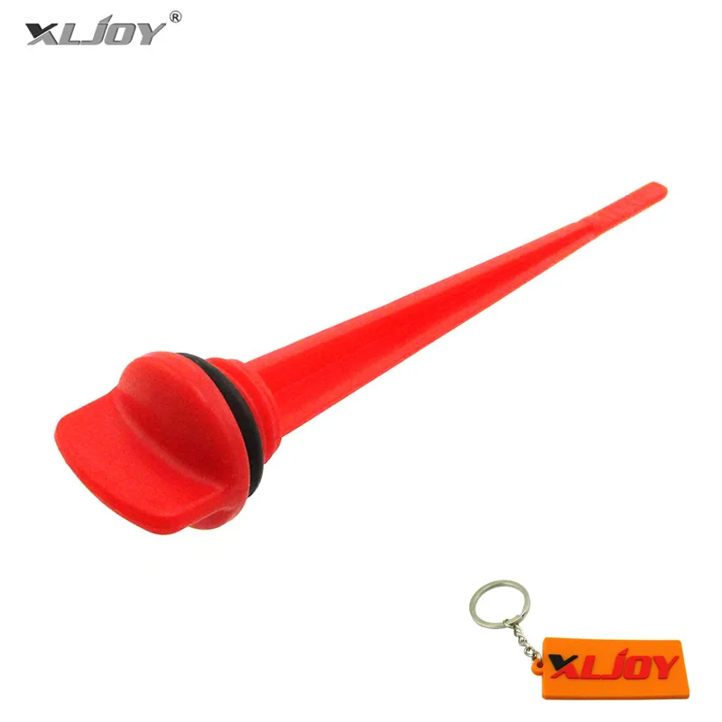 Dip Stick моторное масло щуп для измерения уровня для Lifan YX 125cc 140cc Stomp YCF IMR SSR 150cc 200cc 250cc питбайк ATV мотоцикл - Цвет: Red