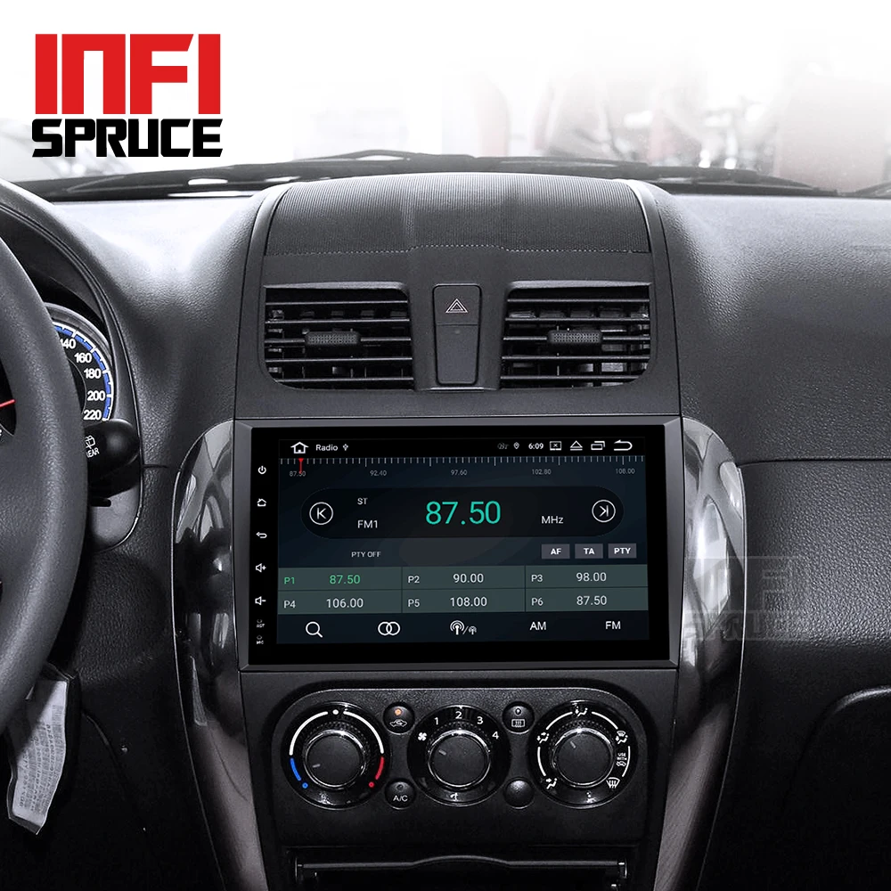 32G Android 9,0 автомобильный dvd для Suzuki SX4 2007-2013 с 2GB ram gps 3g-4G wifi gps навигация Радио Видео Аудио плеер стерео