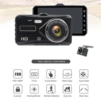 car dvr 4 0 full hd 1080p dash cam rear view vehicle video recorder auto dash camera car parking monitor night vision g sensor