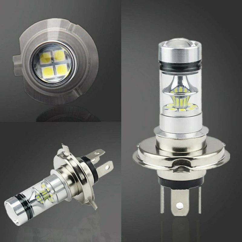 Светодиодсветодиодный лампы H4 9003 HB2 для мотоциклетных фар HID Ближний и Дальний