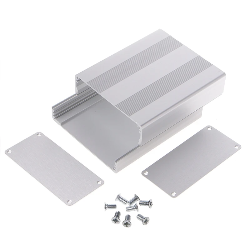 

Aluminum Box Enclosure Case Project Electronic For PCB Board DIY 130x110x50mm