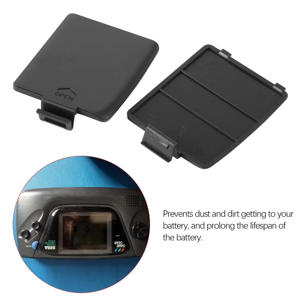 1 пара запасных крышек батарейного отсека для Sega Gamegear Console SEGA GG | Электроника