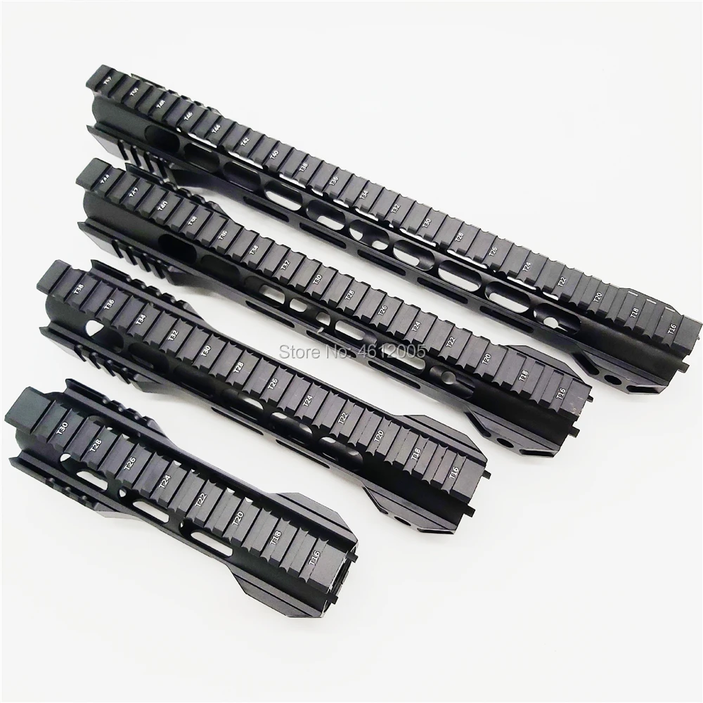 7 10 12 15 дюймов тактический ar 15 AR15 MLOK handguard поплавок супер тонкий Handguard Quad Rail стальная гайка для M4 M16