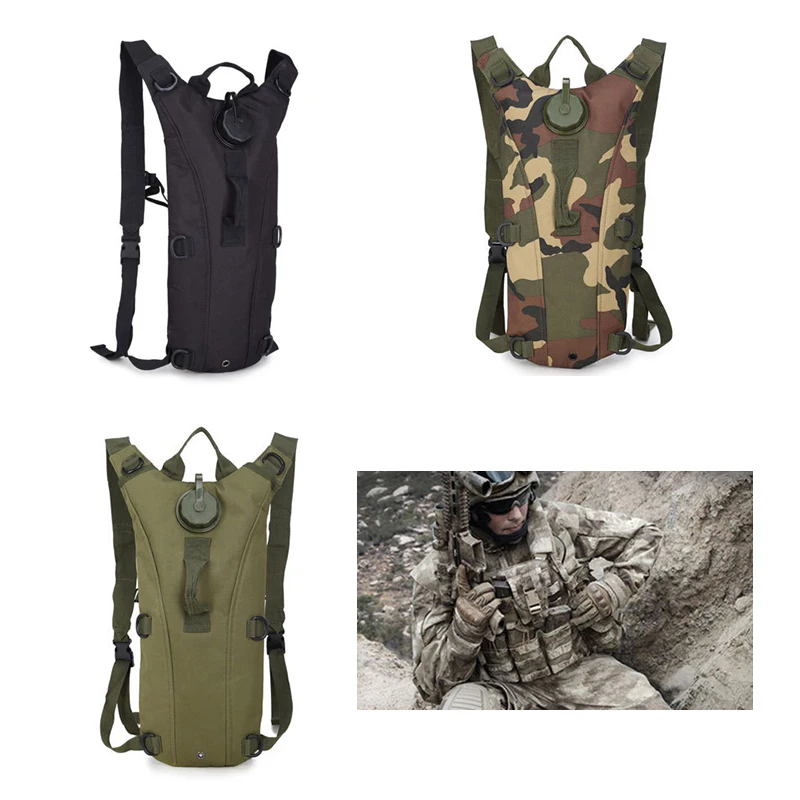 Outdoor Water Bag Backpack Waterproof Folding Durable Army Camouflage Sports Hunting Climbing Camping Sport Bags Covers | Спорт и