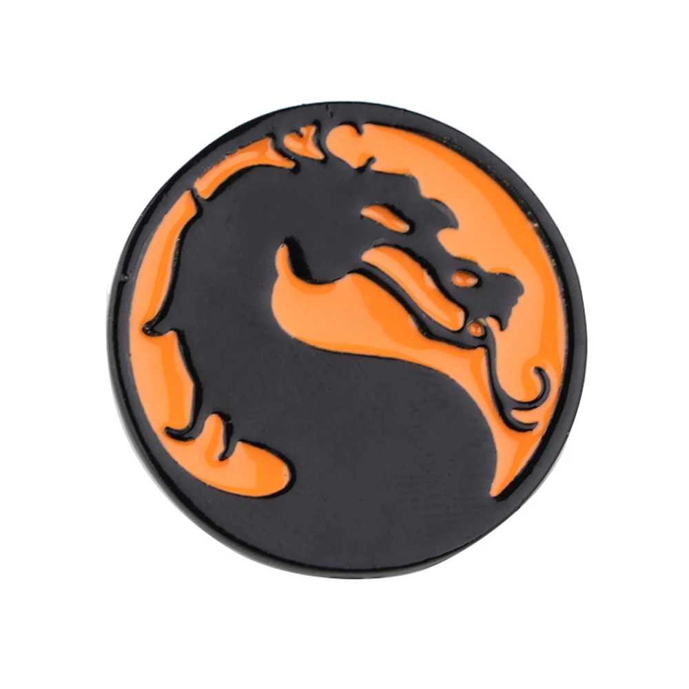 

K2232 Dragon Game Jewelry Enamel Pins and Brooches Lapel Pin Backpack Bags Badge Clothes Decoration Gifts