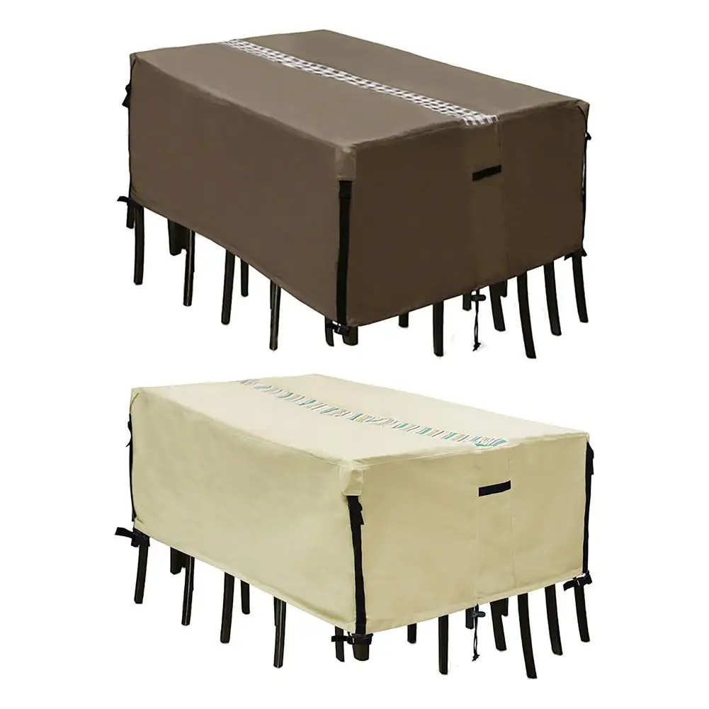 Waterproof Furniture Cover Outdoor Garden Covers Rattan Table Chair Dust Proof Patio Protective Case With Coated For Home Use | Дом и сад