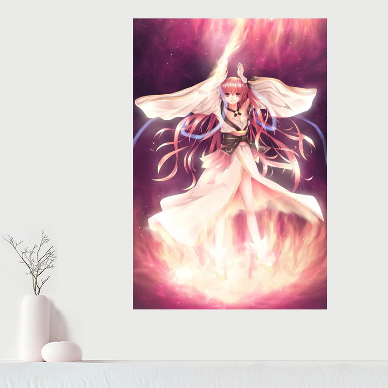 

Custom Canvas Wall Decor Date A Live Canvas Poster Cloth Wall Fabric Posters And prints Home Decor Painting