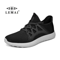 lemai 32 47 mans fashion sport shoes adult kids sneakers women breathable mesh lightweight running shoes casual walking sneaker