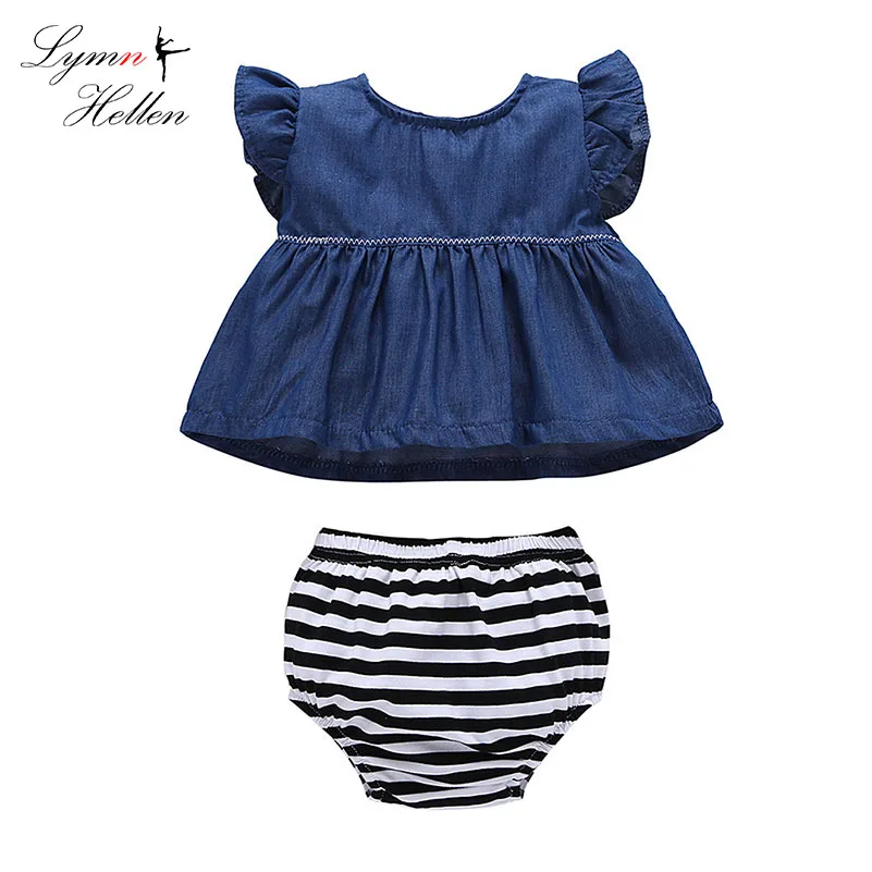 Комплект одежды для новорожденных девочек комплект из двух предметов футболка