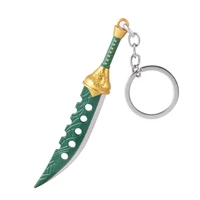 anime the seven deadly sins keychain meliodas weapon lostvayne lostbane keyring for man jewelry women bag ornaments