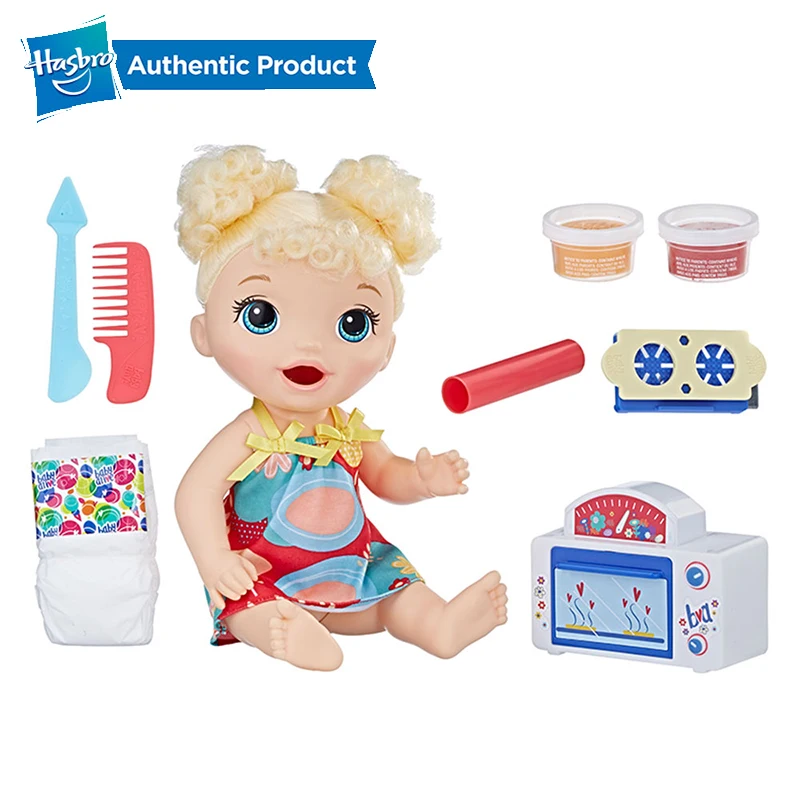 Hasbro Baby Alive Snackin' Treats детские игрушки развивающие детские куклы реалистичные Reborn Baby Alive подарки для девочек игрушки