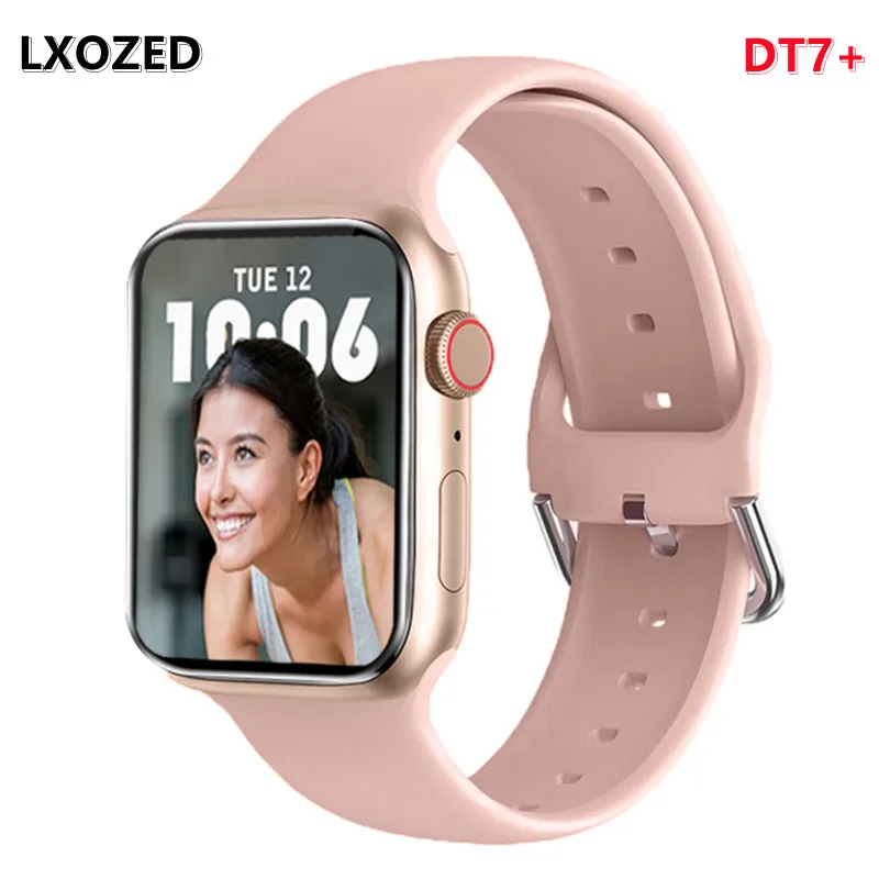 Смарт-часы IWO DT7 + Беспроводная зарядка сенсорный экран 200 дюйма - купить по