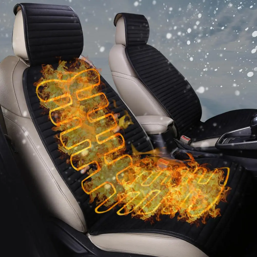 12 В Универсальная автомобильная электрическая Подушка сиденья с подогревом для