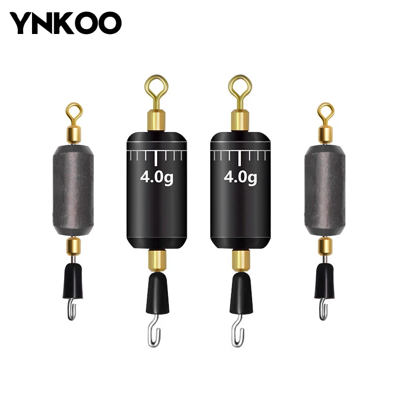 YNKOO рыболовные снасти для рыбалки Sub-линия Застежка Клип Сплит поворотное