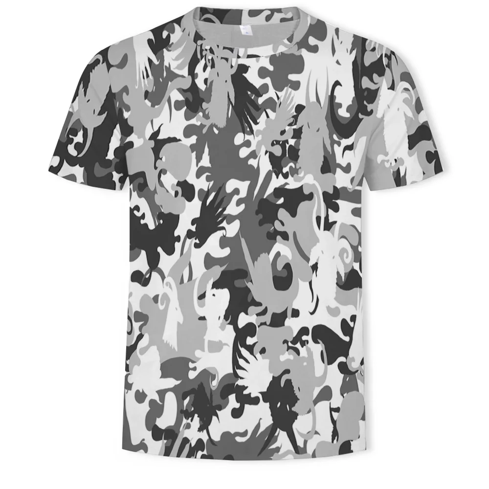 

New for 2021 cool fashion t shirt for men and women Camouflage 3d printing t shirt short sleeve summer male shirts t shirts