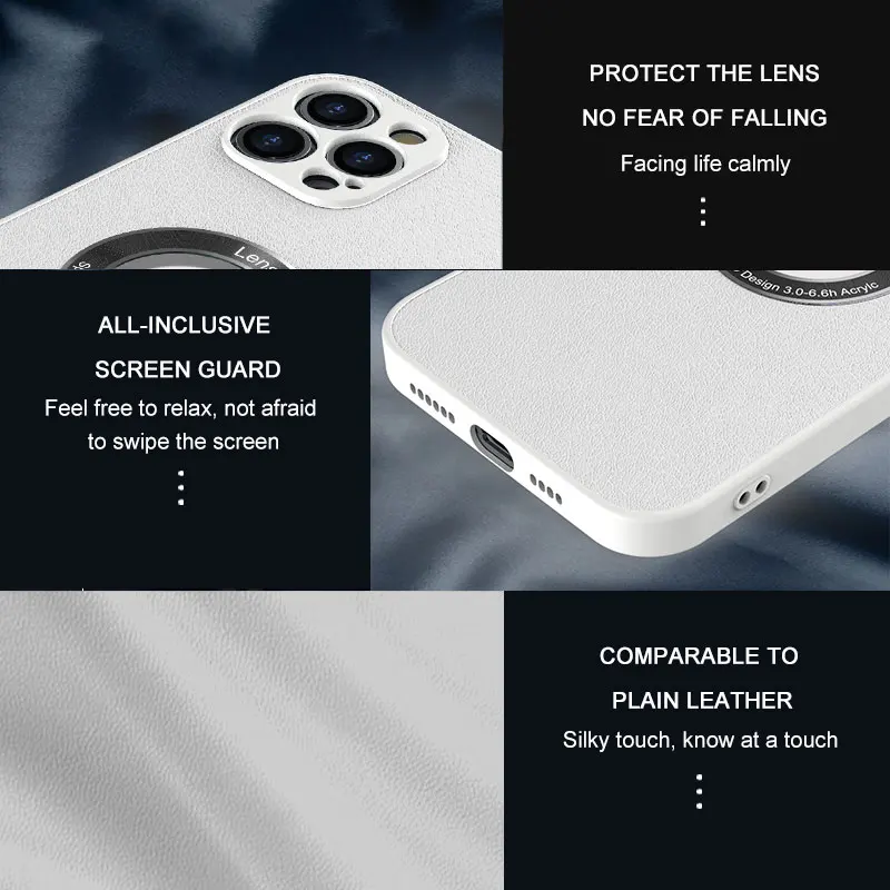 Luxury Solid Color PU Leather Logo Hole Phone Case For iPhone 13 11 Pro 12 Pro Max XR X 7 8 Plus 13 Pro Max Slim Soft Back Cover