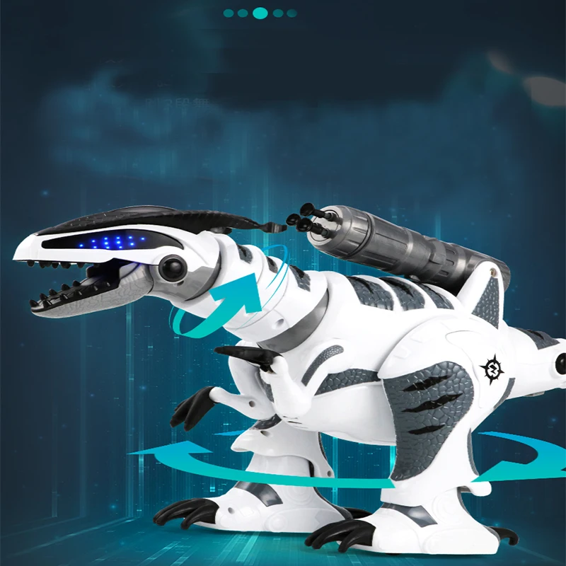 RC робот K9 интеллигентая (ый) динозавров электрические динобота дистанционного