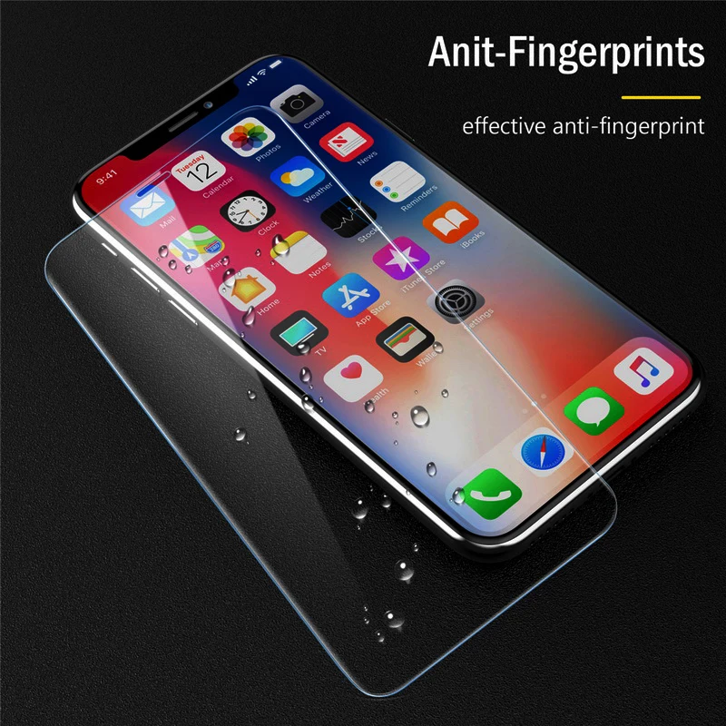 Защита экрана для iPhone XS XR X Max защитное стекло i Phone Aiphone 6 7 8 Plus 10S Tremp Safety Xmax SX S R Protect