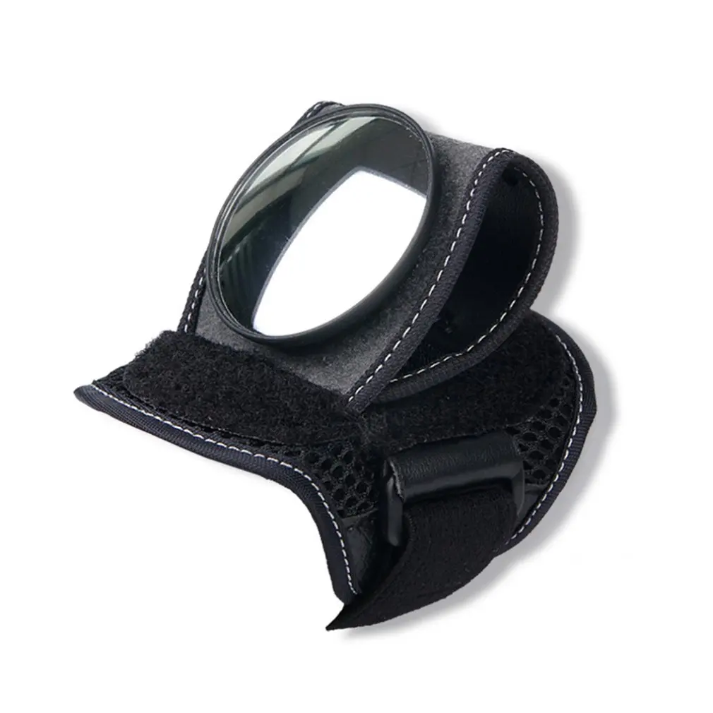 

Bike Mirror Bike Rearview Mirror With Wide-Angle Cycling Rear View Mirror Wrist Guards Bicycle Mirror Rearview Mirror