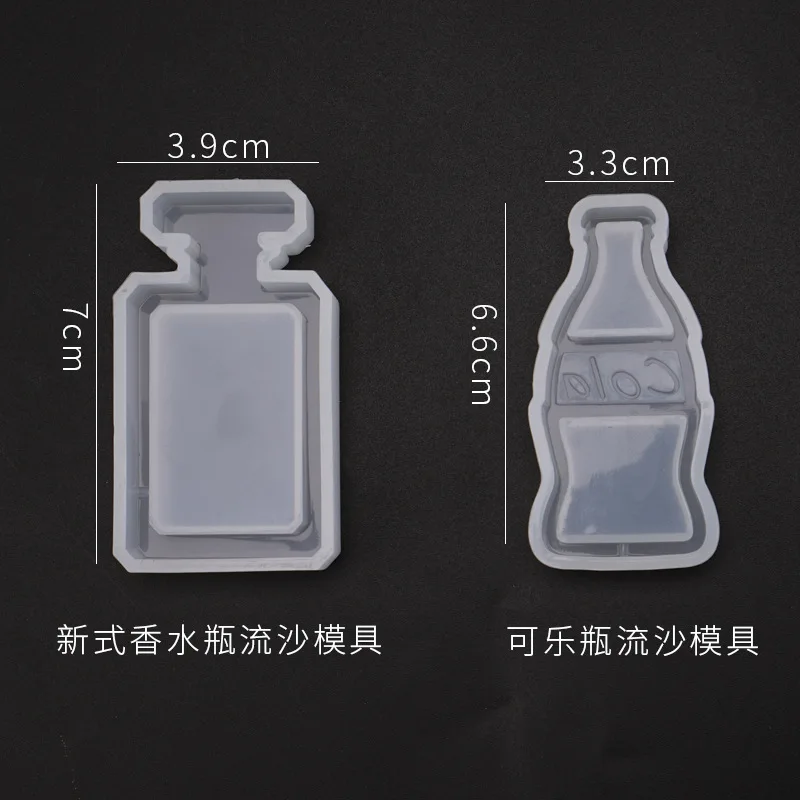 Новые формы-шейкеры с зыбучими песками колой мороженым напитками бутылкой из