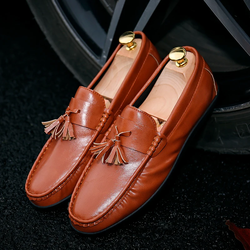 Мужские классические туфли-оксфорды из натуральной кожи свадебные туфли лоферы