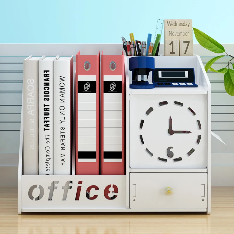 DIY органайзеры для журналов канцелярских принадлежностей книга Настольный