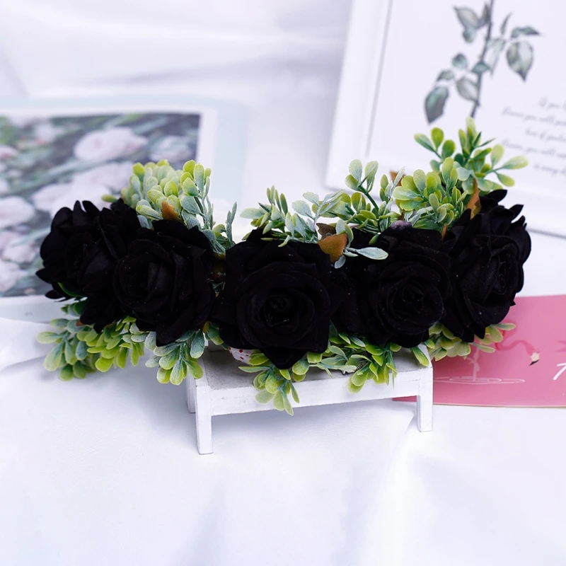 Женская Цветочная повязка на голову свадебная для волос| |