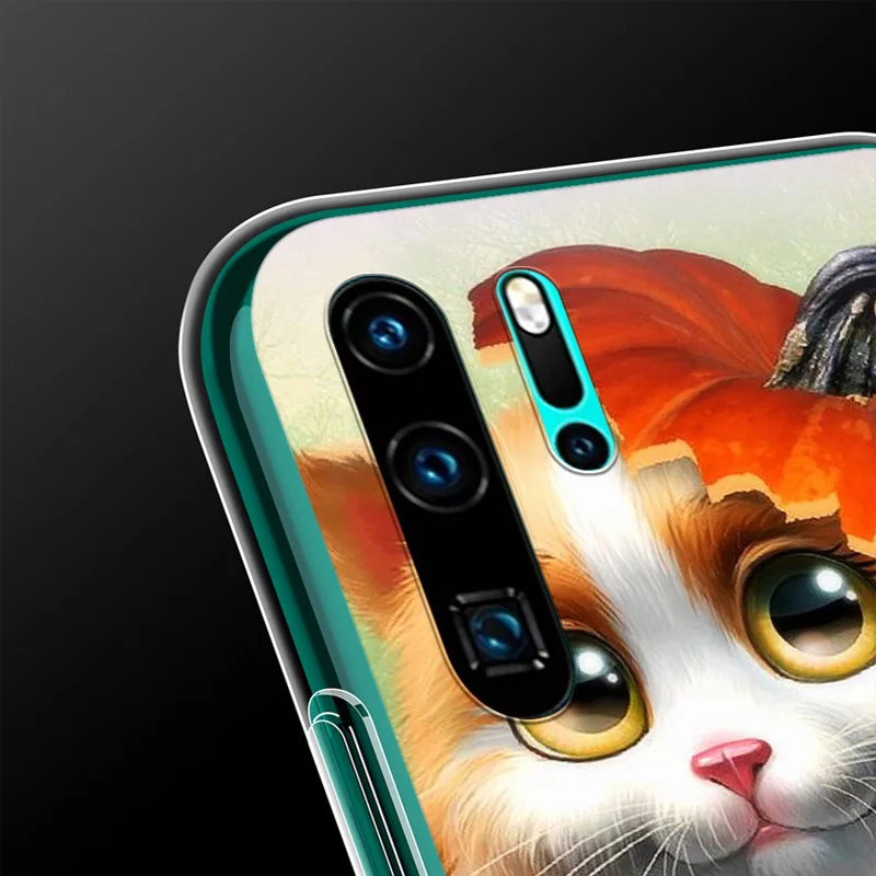 

Cute Cat Halloween For Huawei Honor 30 20 10i 10 9C 9A 9S 9X 9N 9 8A 8 7A 7C Pro Plus Lite Phone Case