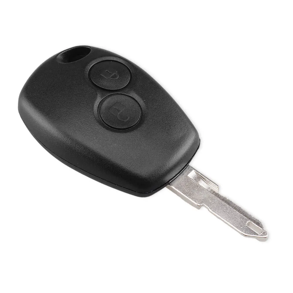 KEYYOU 2 кнопки чехол для дистанционного ключа от машины оболочка для Renault Megane модус Espace Лагуна Duster Logan Clio Kango для NISSAN ALMERA