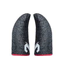 2 Pcs Phone Games Sweat-Proof Finger Gloves Thumbs Finger Cover Anti-slip Cot Sleeve for PUBG Touch Screen Game