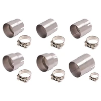 motorcycle exhaust pipe diameter converter motorcycle stainless steel reducer adapters accessories