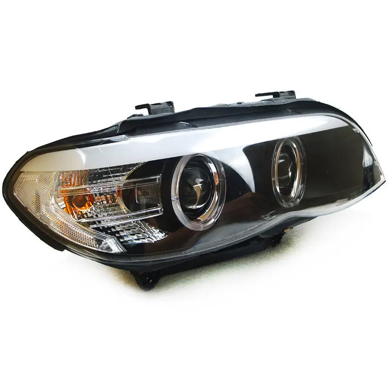Для BMW X5 E53 2003 2004 2005 2006 Автомобильный светодиодный DRL и Биксеноновая